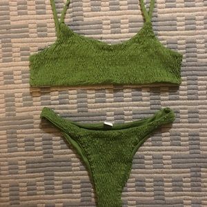 ‼️SOLD‼️Smocked bikini